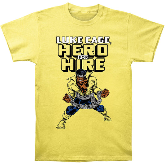 Luke Cage Hero For Hire Slim Fit T-shirt Front