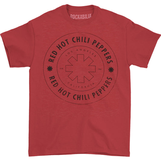 Red Hot Chili Peppers Wheel Outline T-shirt Front