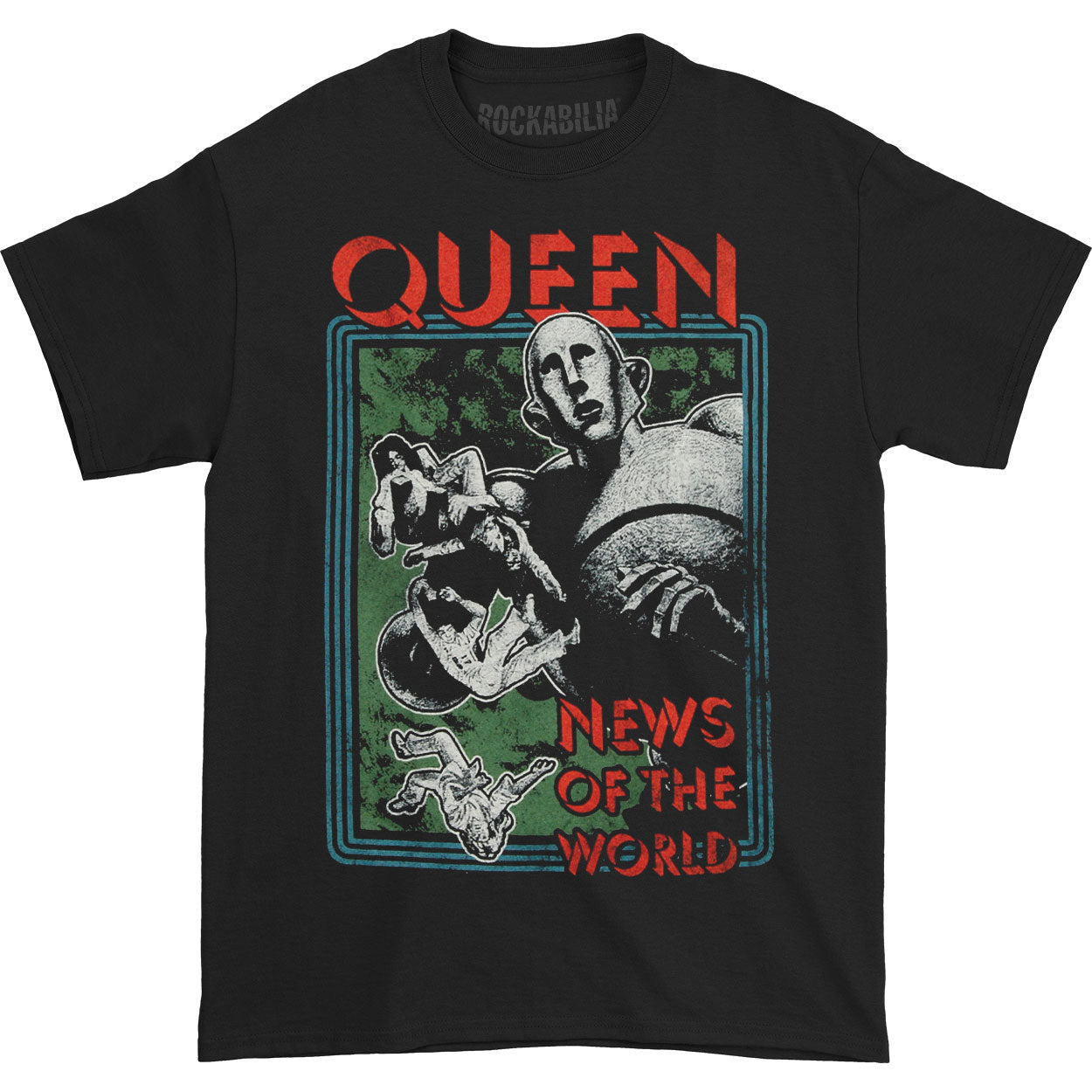 Queen New Of The World T-shirt Front