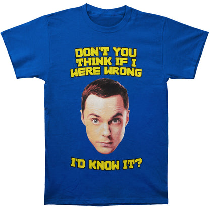 Big Bang Theory If I Were Wrong T-shirt
