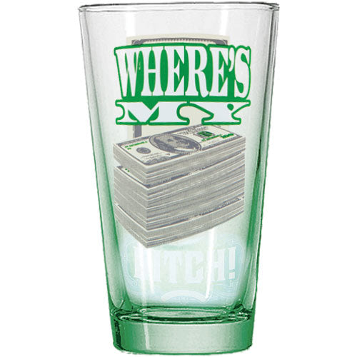 Breaking Bad Money Pint Glass Front