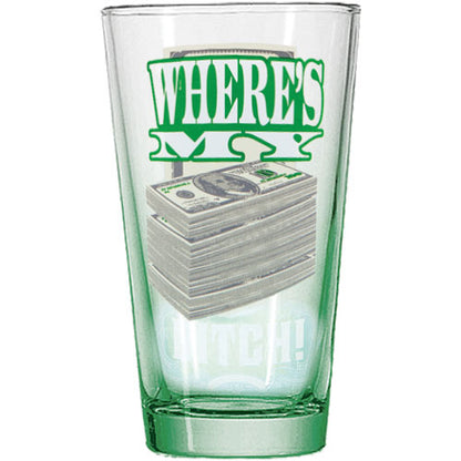 Breaking Bad Money Pint Glass Front