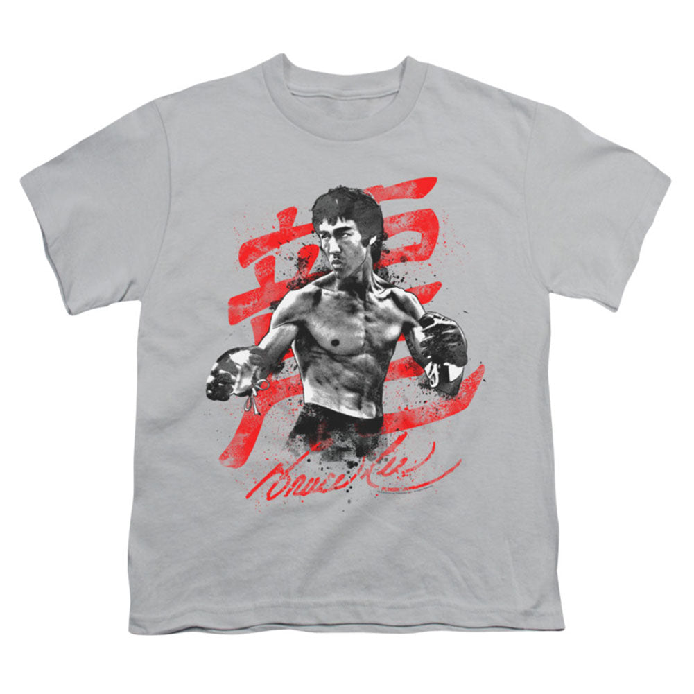 Bruce Lee Ink Splatter Youth T-shirt