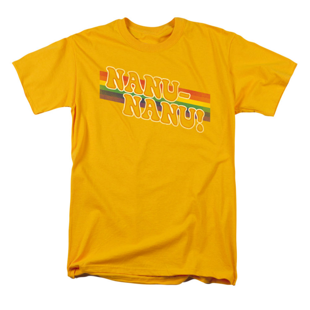 Mork & Mindy Nanu Rainbow T-shirt