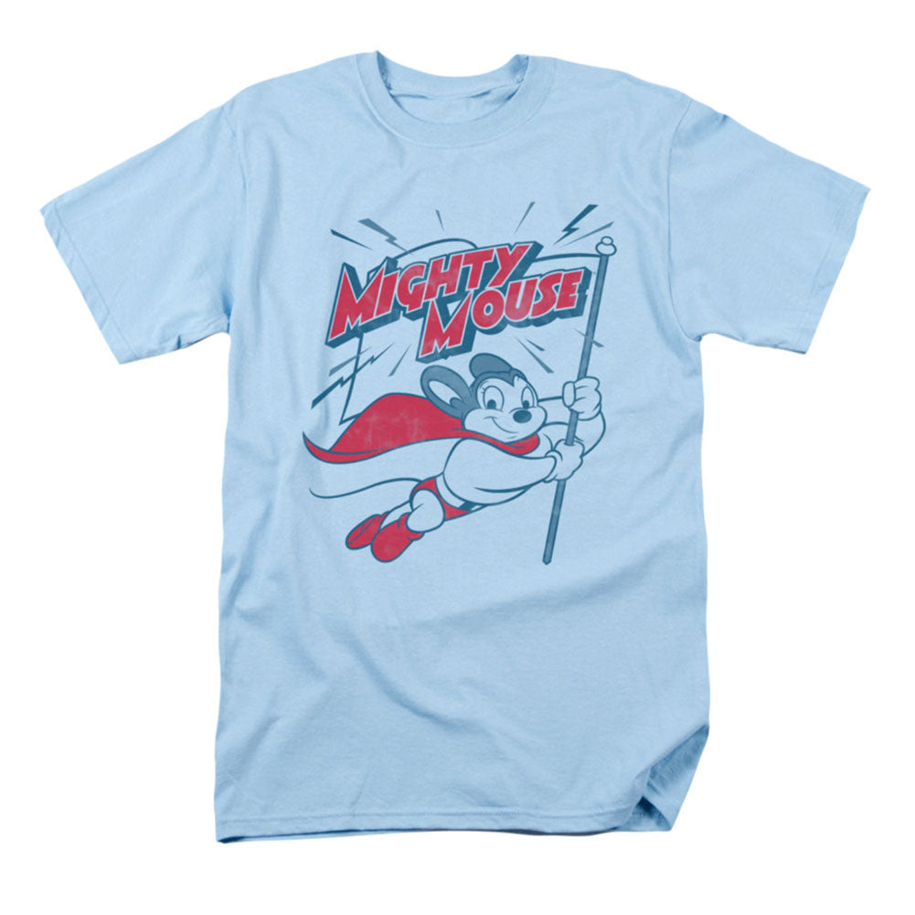 Mighty Mouse Mighty Flag T-shirt