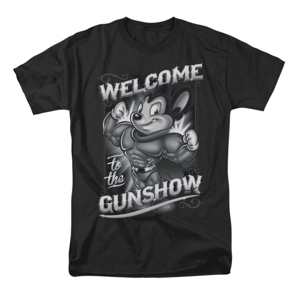 Mighty Mouse Mighty Gunshow T-shirt