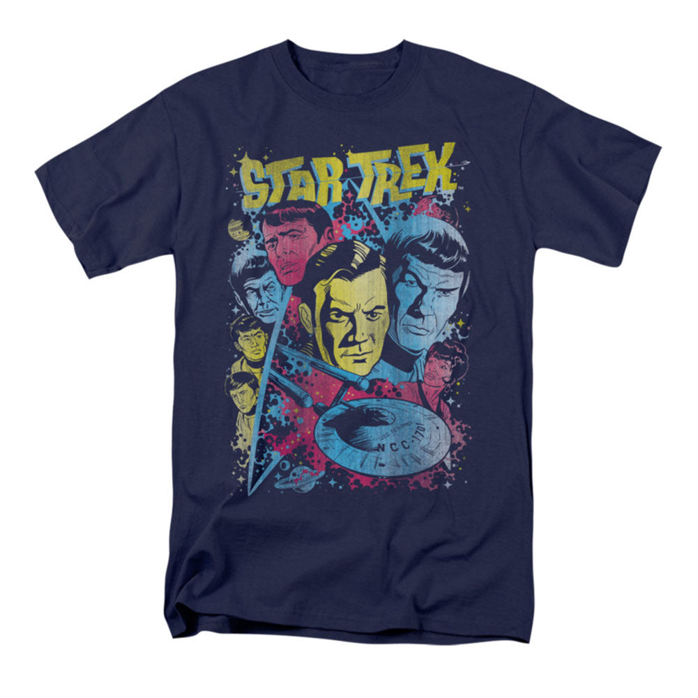 Star Trek Classic Crew Illustrated T-shirt