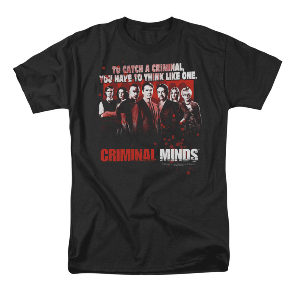 Criminal Minds Think Like One T-shirt Front