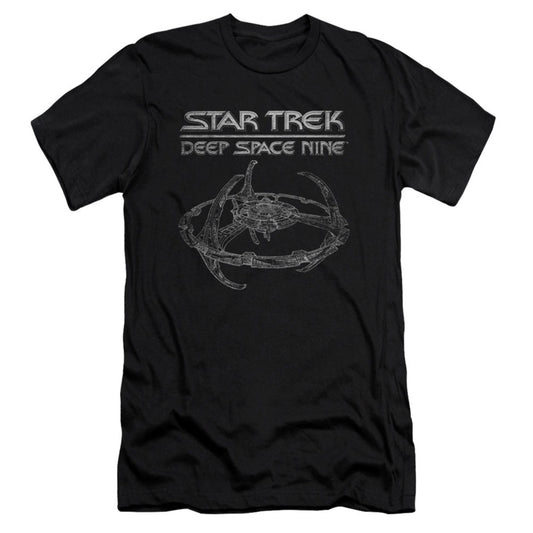 Star Trek Ds9 Station Slim Fit T-shirt
