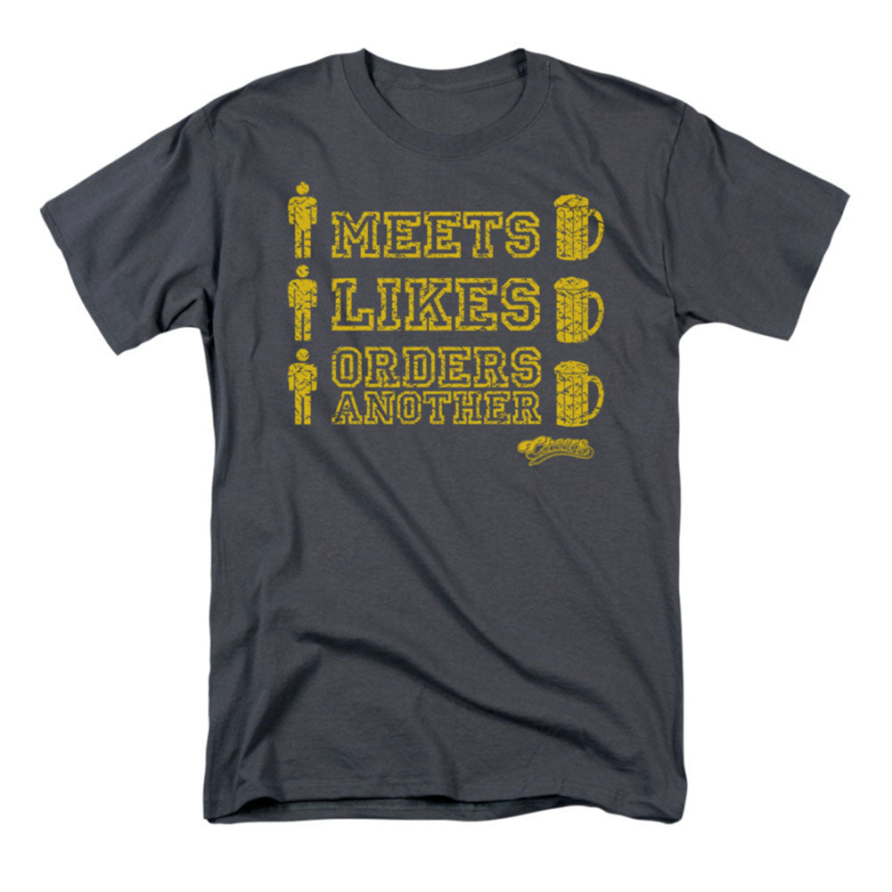 Cheers Man Meets Beer T-shirt