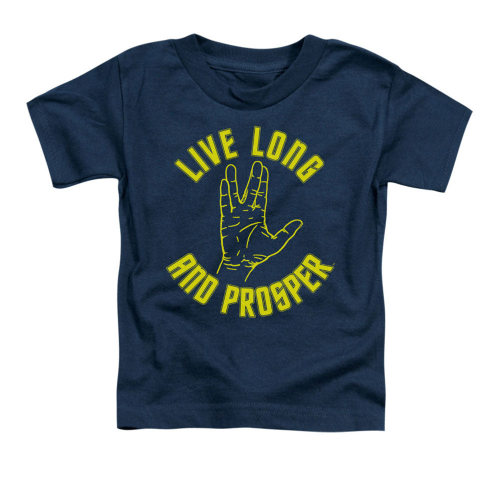 Star Trek Live Long Hand Childrens T-shirt