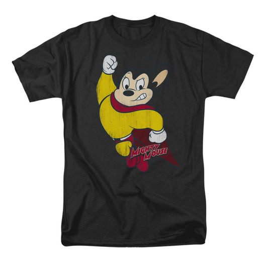 Mighty Mouse Classic Hero T-shirt Front