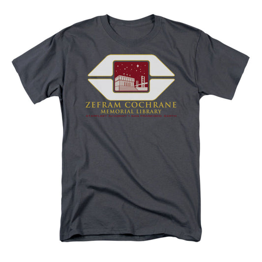 Star Trek Cochrane Library T-shirt