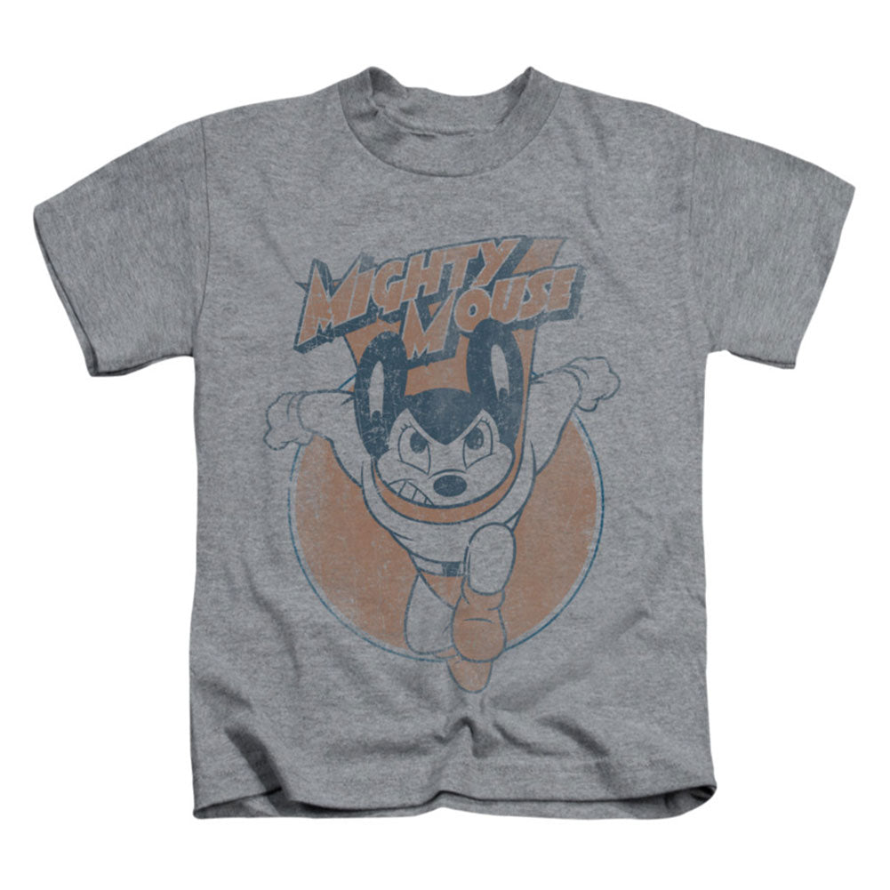 Mighty Mouse Flying With Purpose Childrens T-shirt