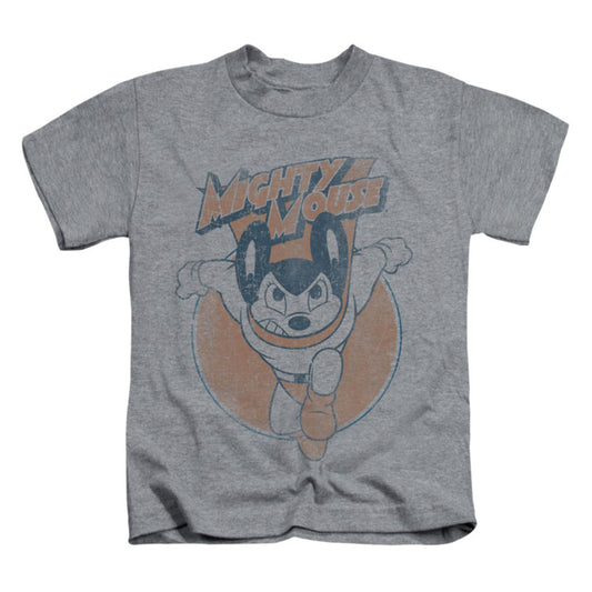 Mighty Mouse Flying With Purpose Childrens T-shirt