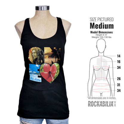 One Heart Racerback Tank Womens Tank
