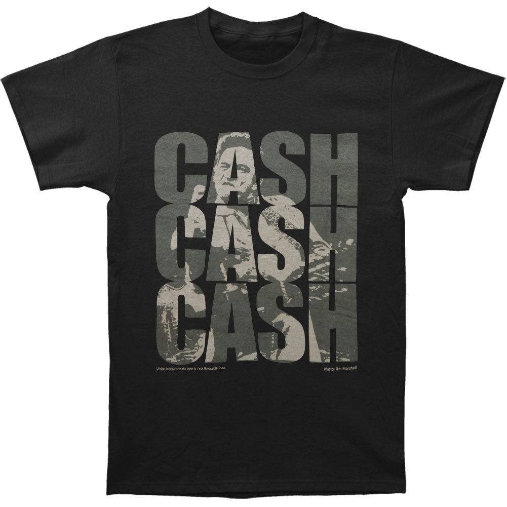Johnny Cash Triple Cash Slim Fit T-shirt Front