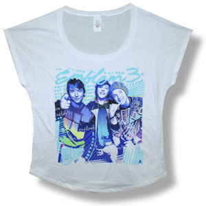 Emblem3 Posterized Soft Junior Top Front