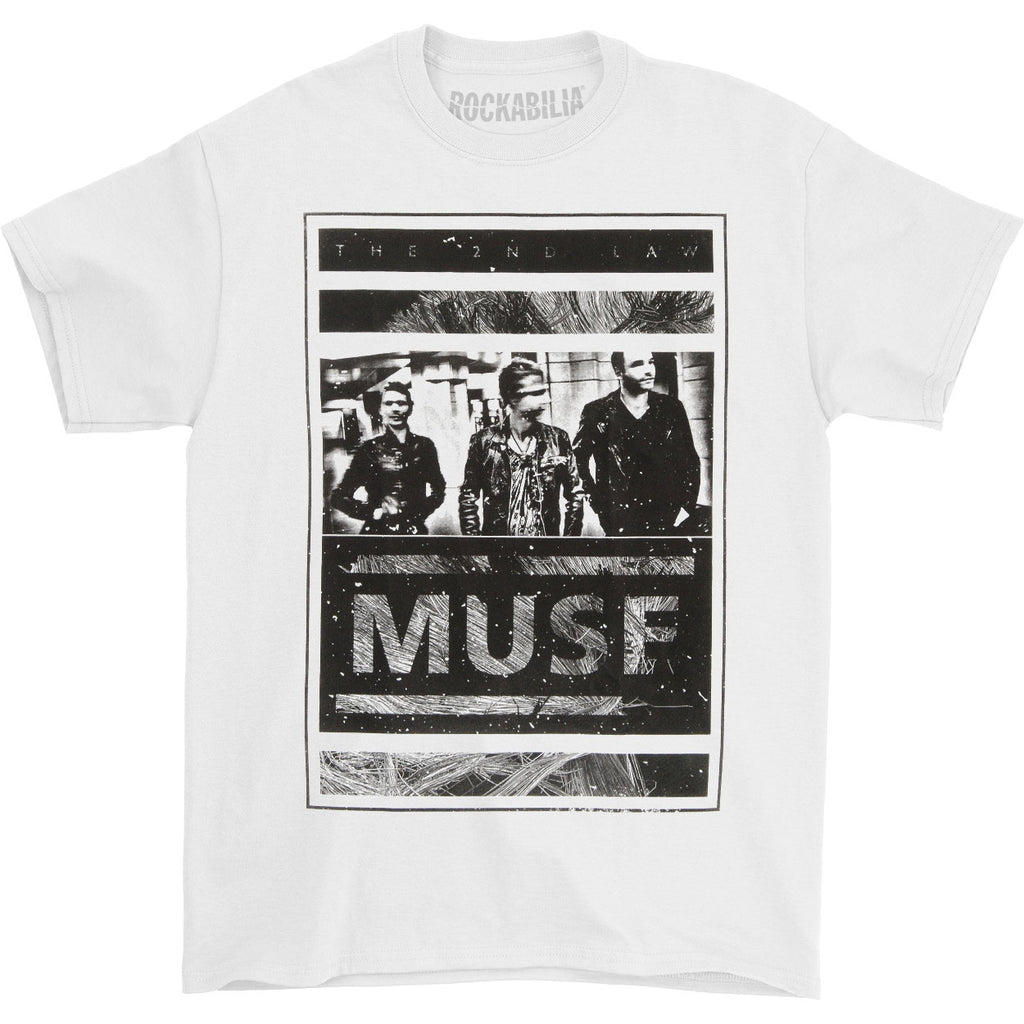 Block Work Rapper Merch Muse The 2nd Law Photo Block T-shirt 156490 | Rockabilia Merch Store