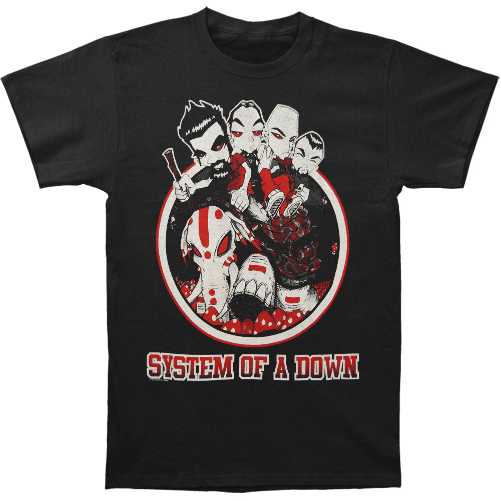 System Of A Down Cartoon Elephant T-shirt
