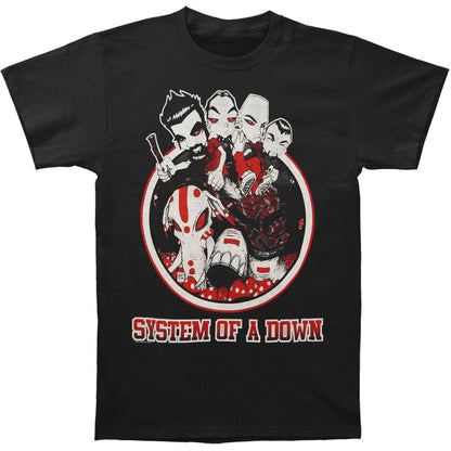 System Of A Down Cartoon Elephant T-shirt