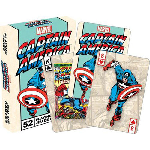 Captain America Playing Cards
