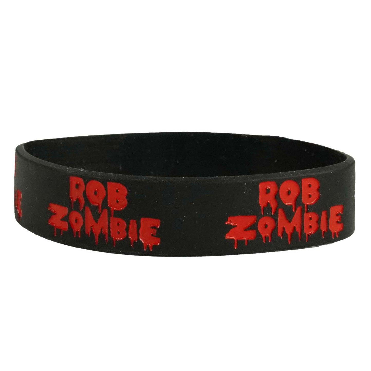 Rob Zombie Logo Rubber Bracelet Front