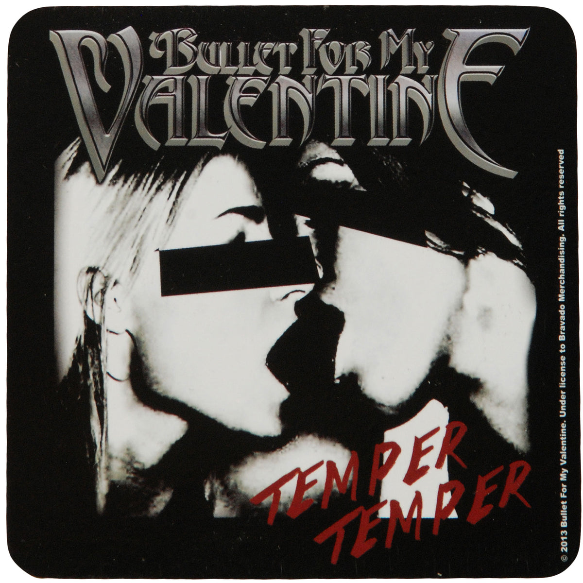 Bullet For My Valentine Temper, Temper Coaster Front