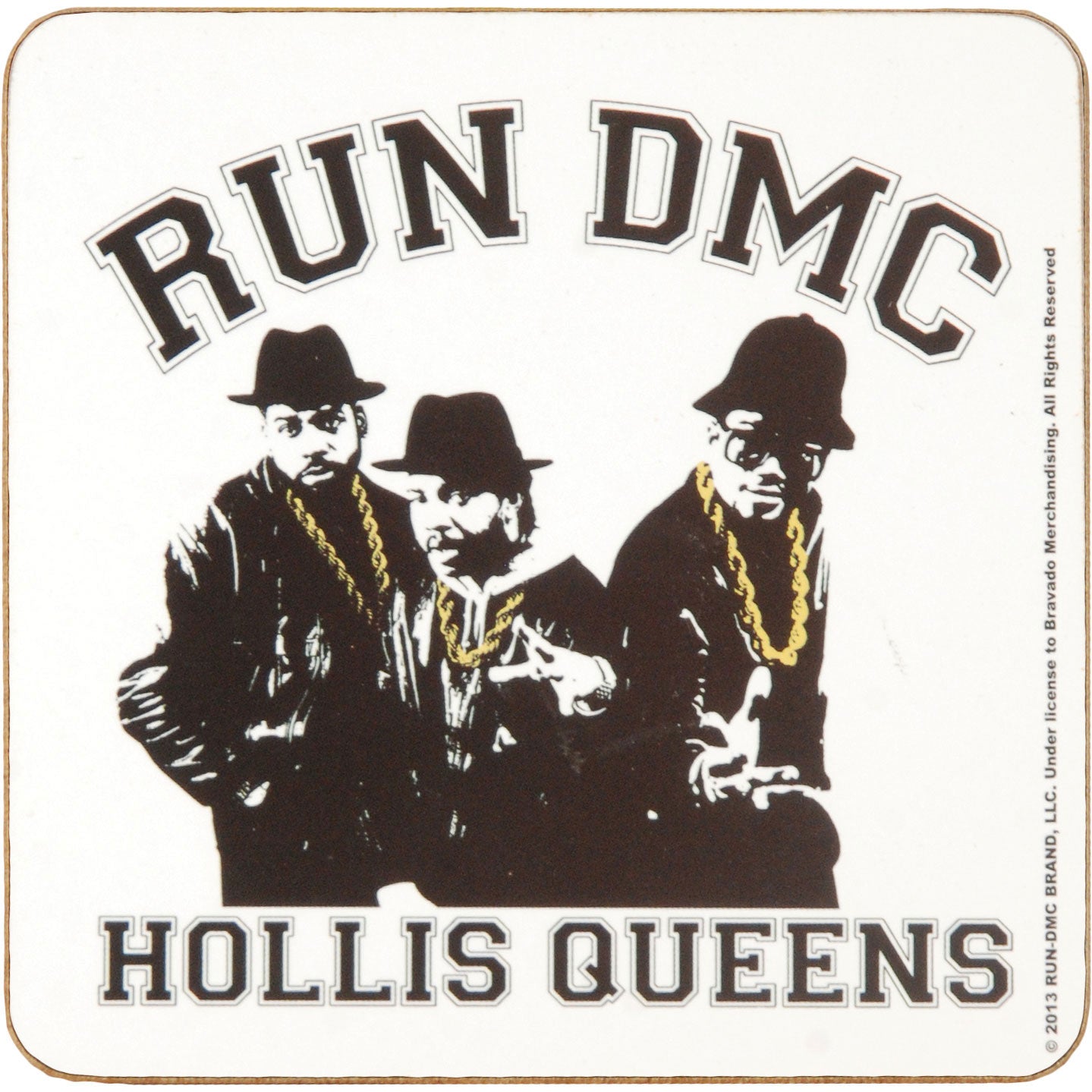 Run DMC Hollis Queens Coaster Front