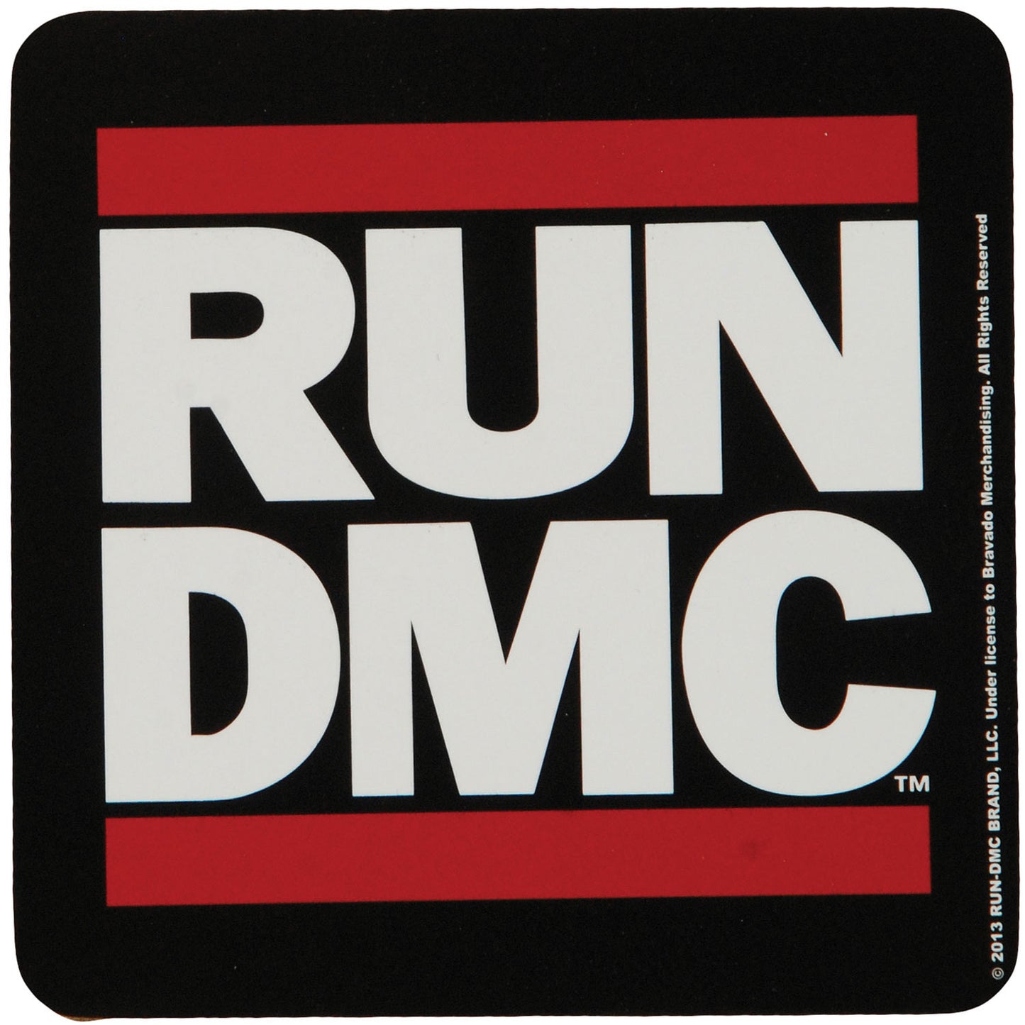 Run DMC Logo Coaster Front