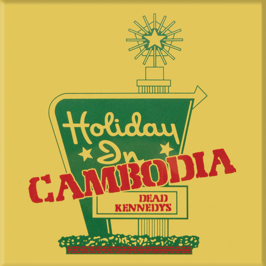Dead Kennedys Holiday In Cambodia Magnet Front