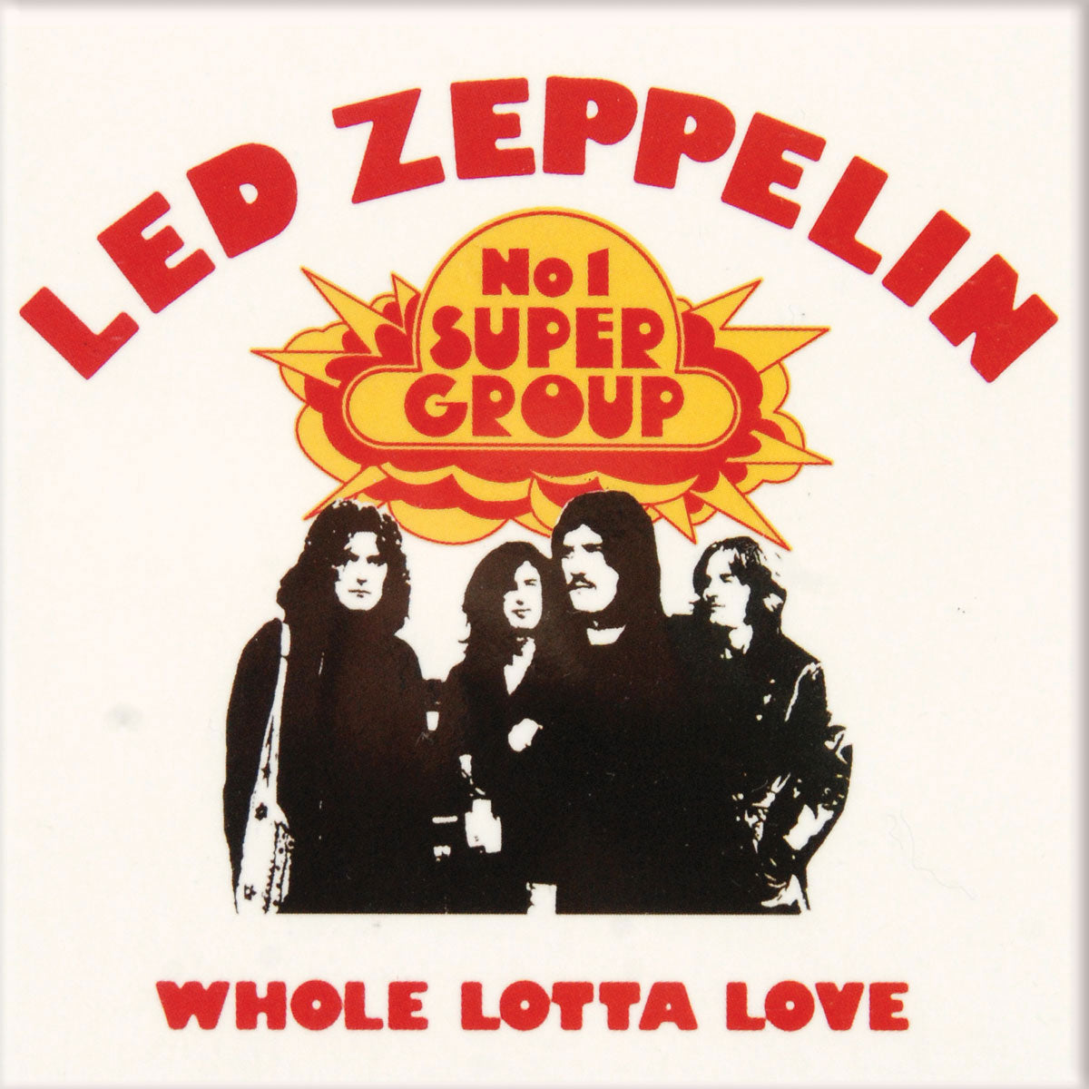 Led Zeppelin Whole Lotta Love Magnet Front