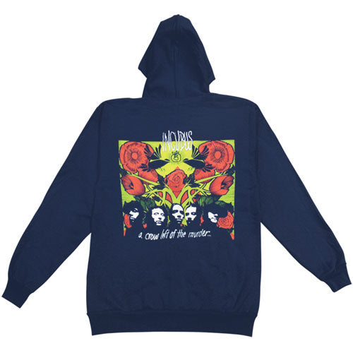 Incubus Left Of The Murder (Back Print Only) Zippered Hooded Sweatshirt Back