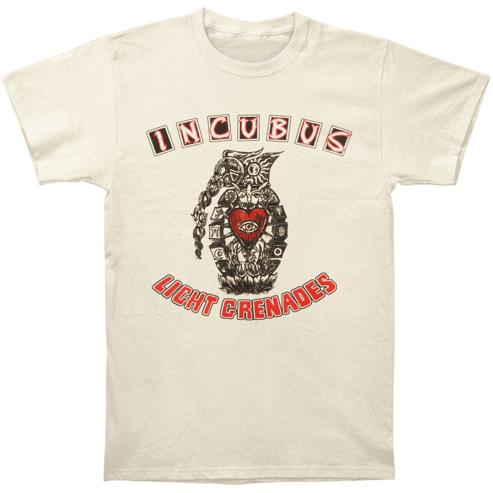 Incubus Light Grenades 2008 Tour Slim Fit T-shirt Front