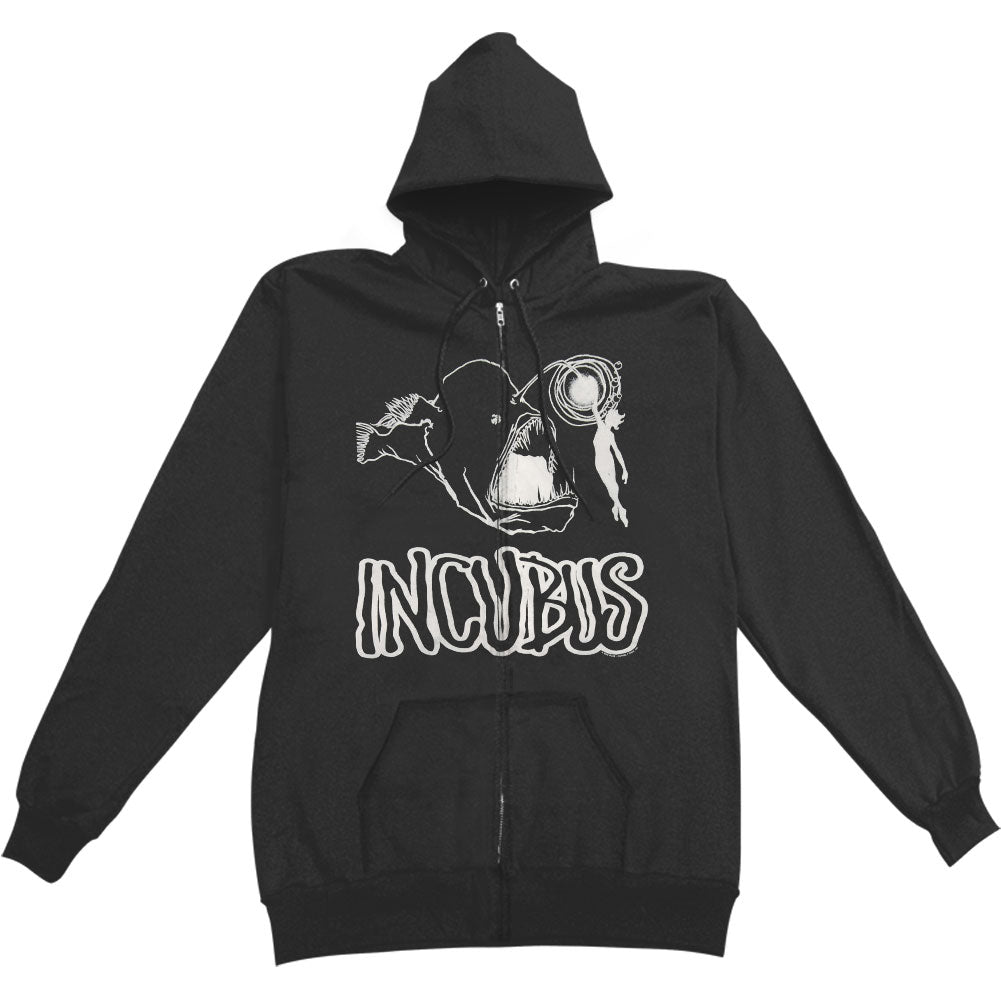 Incubus Mermaide Zippered Hooded Sweatshirt
