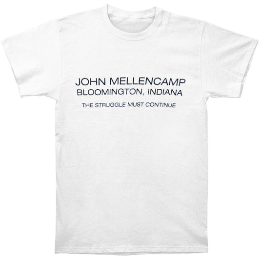 John Mellencamp Struggle Slim Fit T-shirt