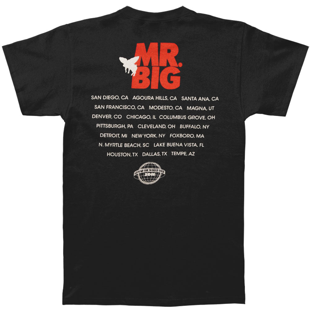 Mr. Big Map 2011 Tour T-shirt