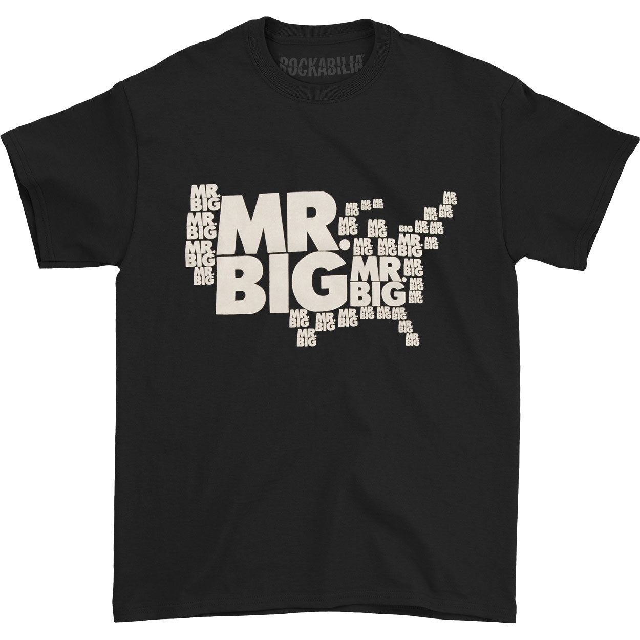Mr. Big Map 2011 Tour T-shirt
