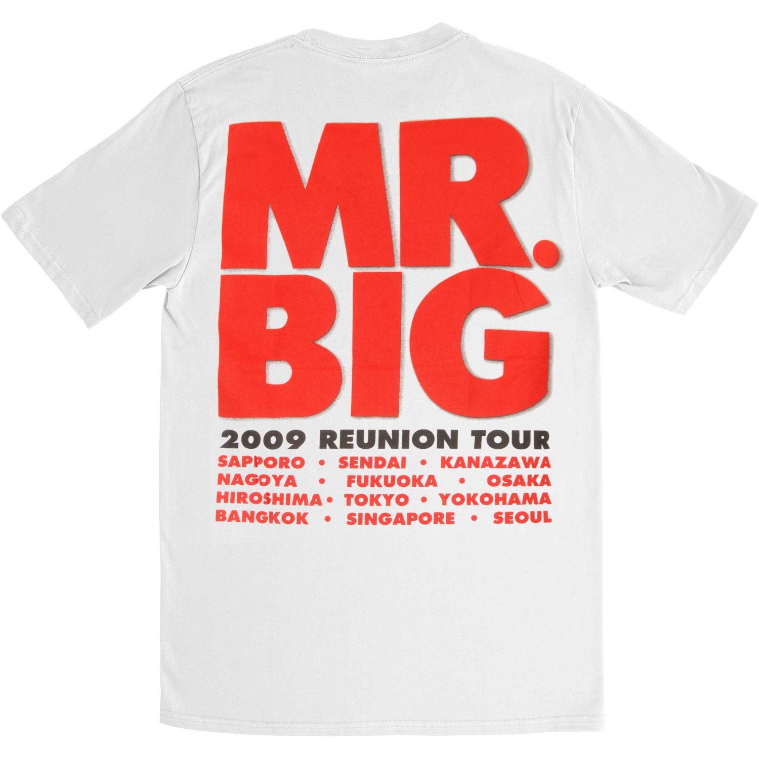 Mr. Big 2009 Tour Slim Fit T-shirt