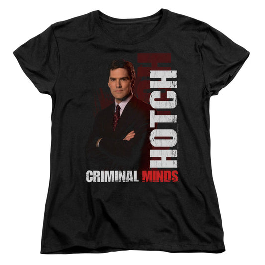 Criminal Minds Hotch Womens T-shirt Front