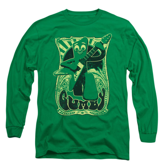 Gumby Vintage Rock Poster Long Sleeve