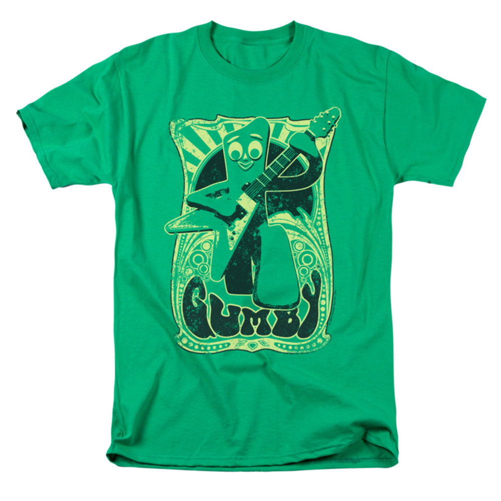Gumby Vintage Rock Poster T-shirt