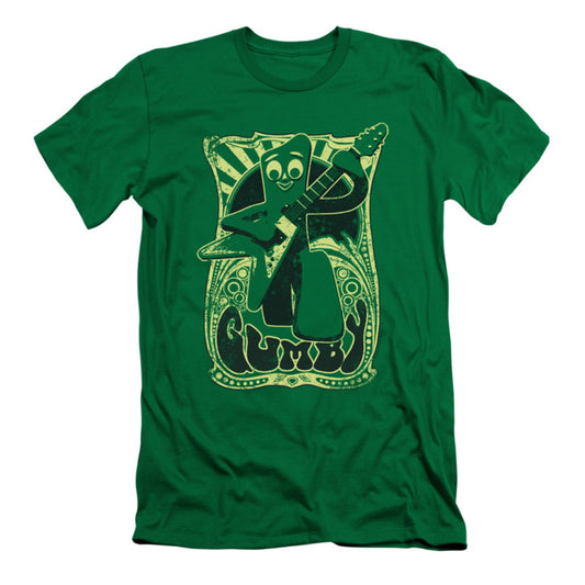 Gumby Vintage Rock Poster Slim Fit T-shirt