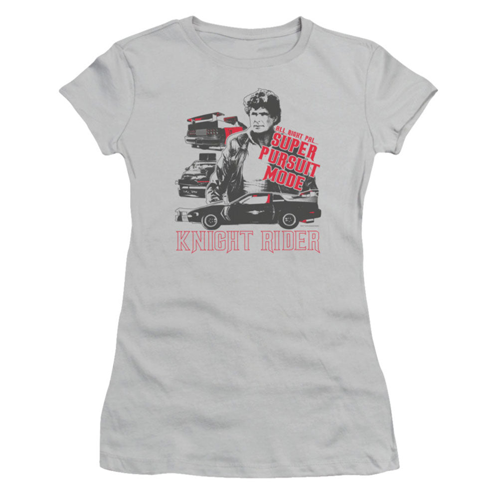 Knight Rider Super Pursuit Mode Cap Sleeve Junior Top