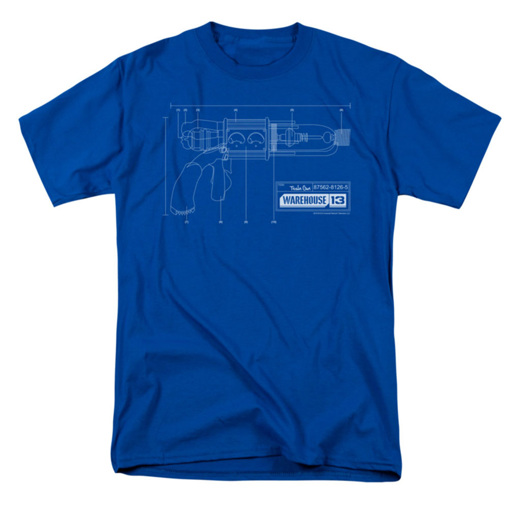 Warehouse 13 Tesla Gun T-shirt