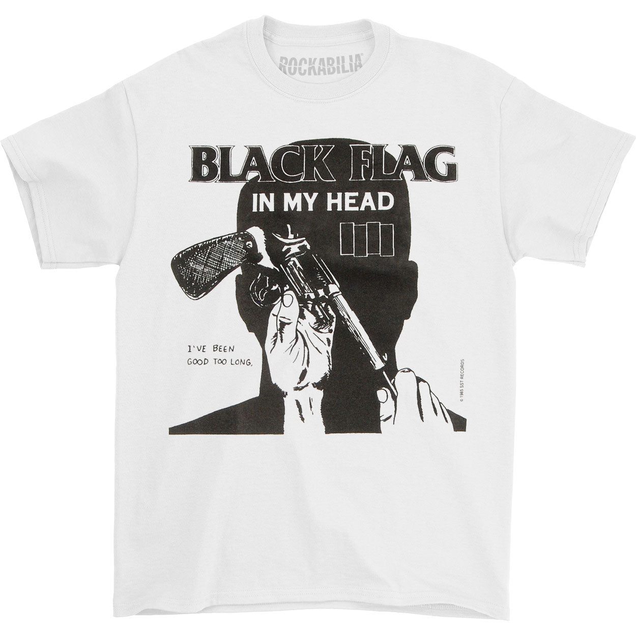 Black Flag In My Head T-shirt