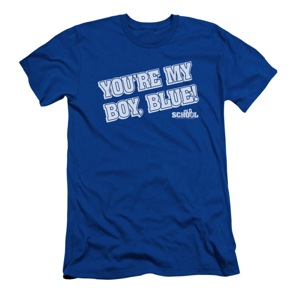Old School My Boy Blue Slim Fit T-shirt