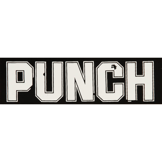 Punch Logo Sticker