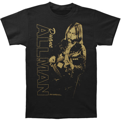 Allman Brothers Duane Allman Guitar Player Vintage T-shirt Front