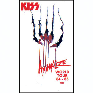 KISS Laminated Backstage Pass Front